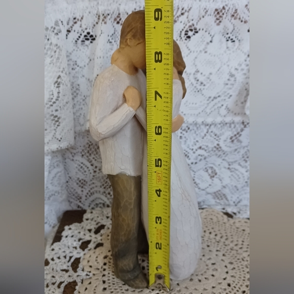 VTG DEMDACO 2003 SUSAN LORDI WILLOW TREE "PROMISE" CLAY/RESIN 9" (H) FIGURINE - Picture 9 of 9